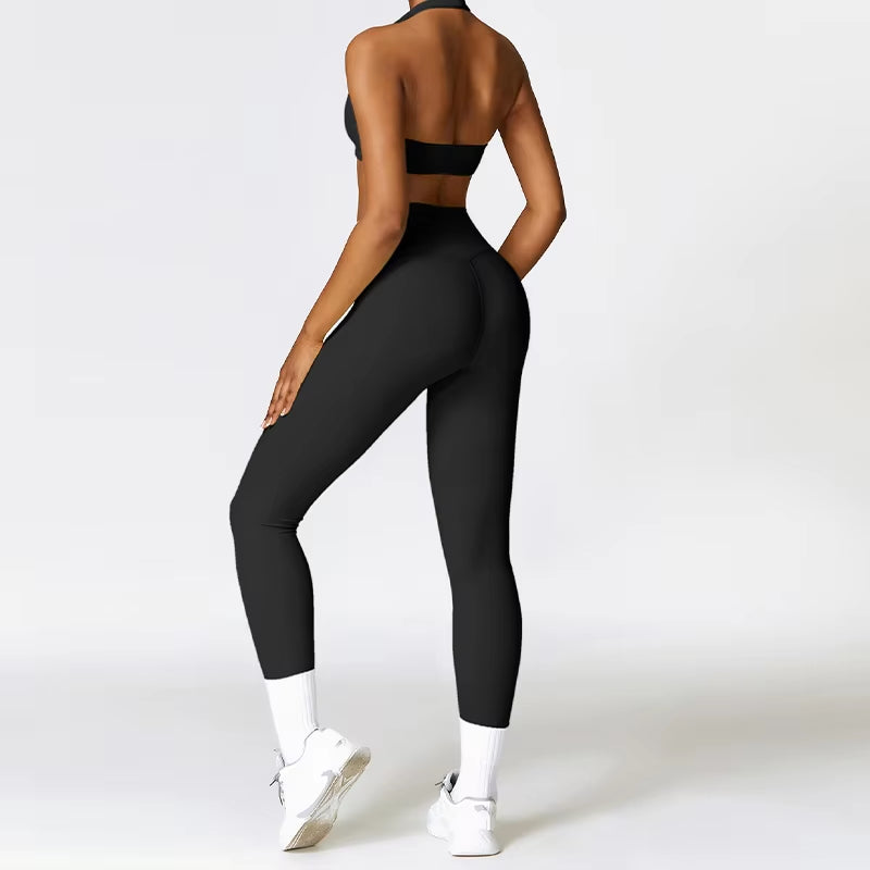 Womens Stunning Two-Piece Workout Sports Set Women