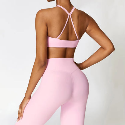 Womens Stunning Two-Piece Workout Sports Set Women